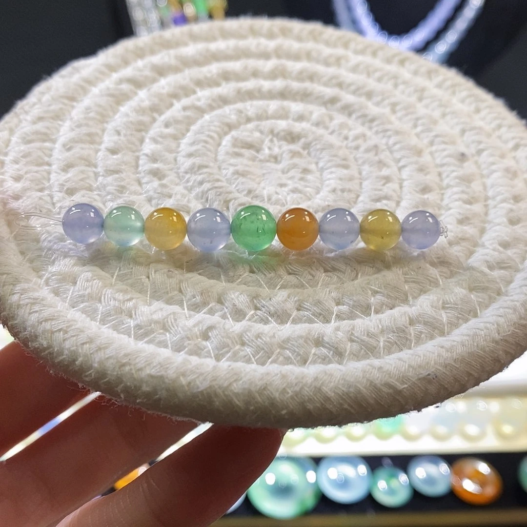 翡翠挂件未镶嵌多宝半串