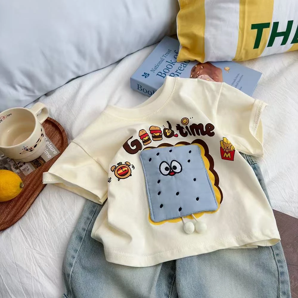 直播间专用链接-2025男女宝宝夏款短袖短裤套装