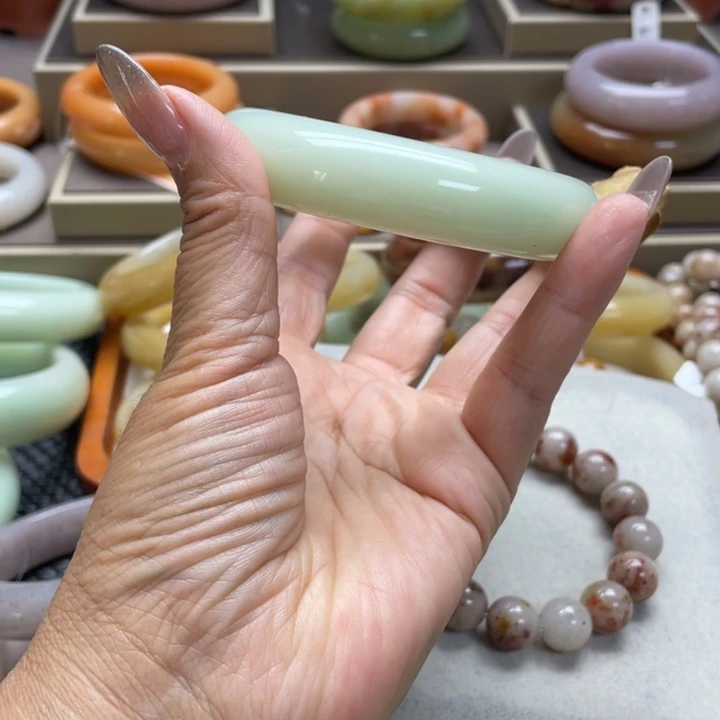 暖***口未镶嵌查罗石戒指