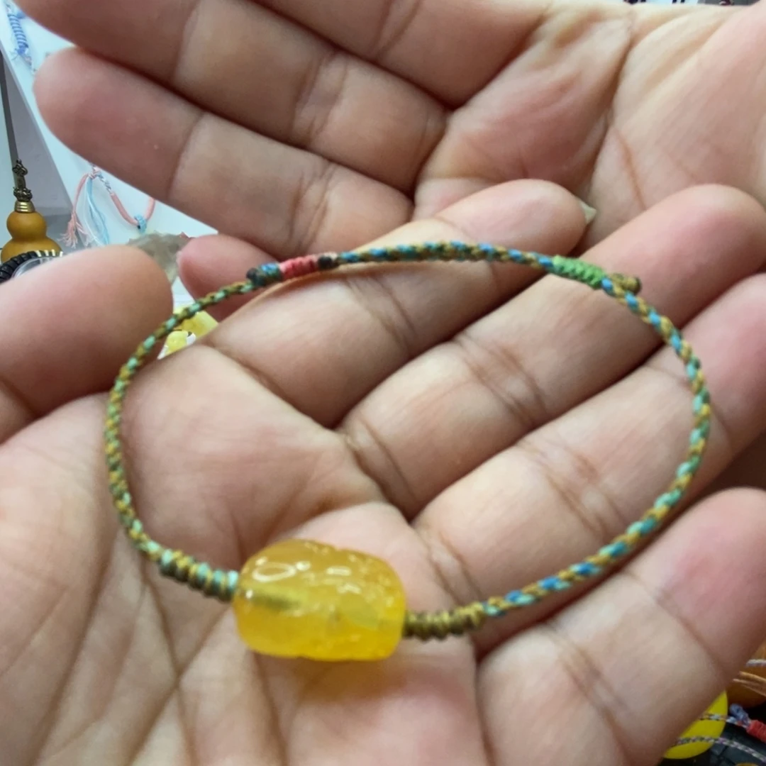 手链琥珀未镶嵌手绳