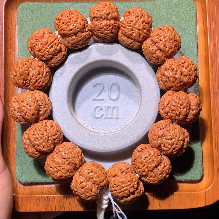 手串金刚菩提23+定制款麒麟梅花