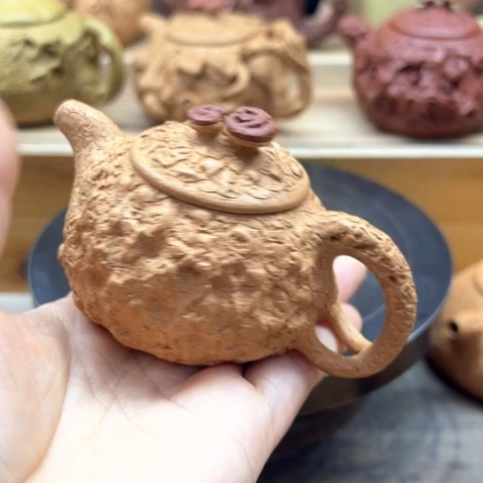 茶壶紫砂全手工制作