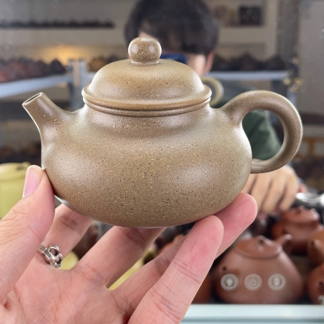 紫砂茶壶180cc青降坡茶壶