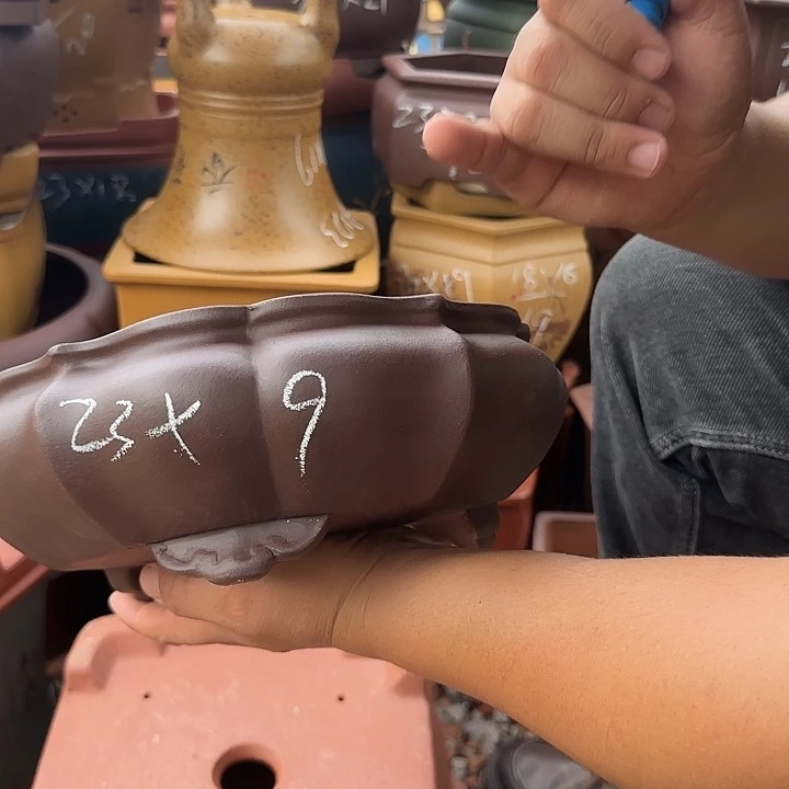 紫砂花盆紫砂花盆