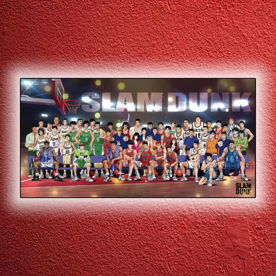 [F2]灌篮高手装饰画墙贴卧室宿舍背景墙贴动漫高清墙面PVC40*80