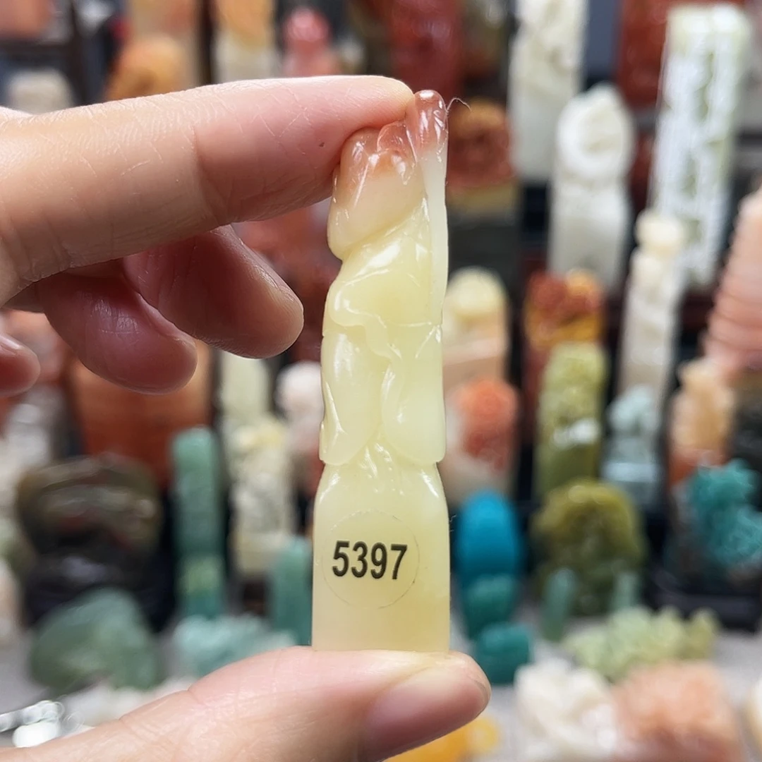 印石昌化石5397包邮包刻