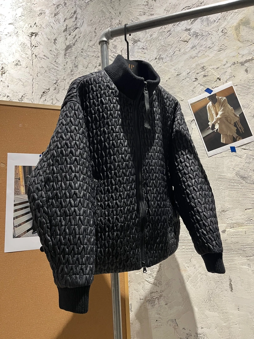 VIP studio 【25冬/立体绗绣鹅绒】定制立体绗绣粗针罗文立领鹅绒服