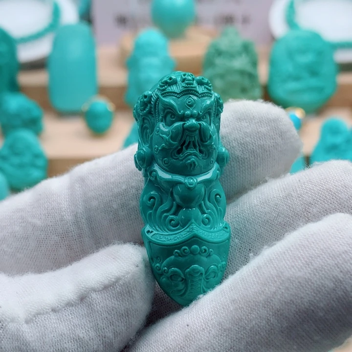 绿松石未镶嵌降魔杵