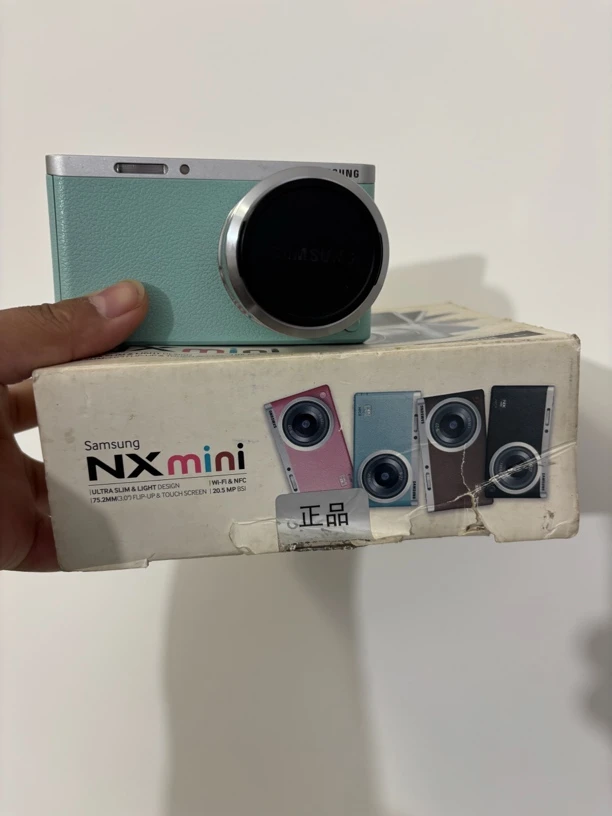 95新  三星NX mini 微单2050万像素，搭配9-27镜头