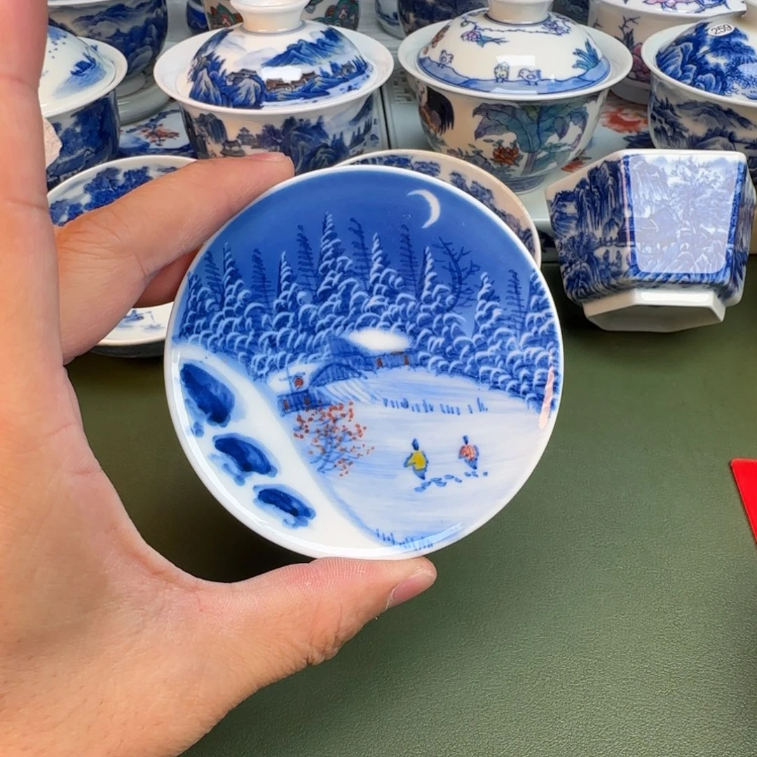 陶纯手工纯手绘茶具328