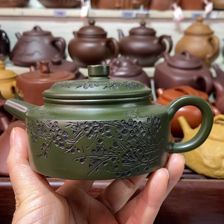 茶壶紫砂微瑕处理一把
