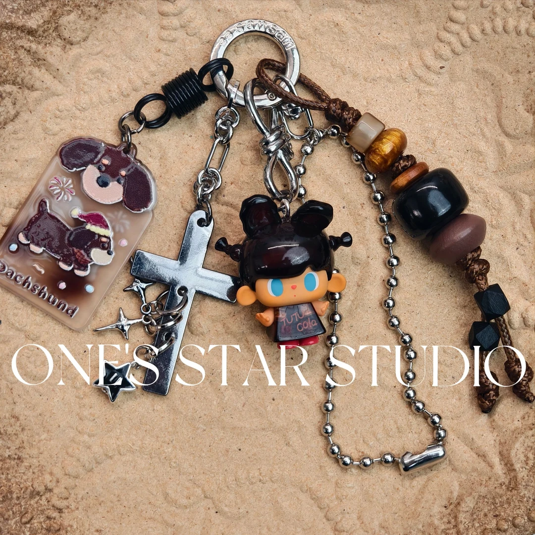 可乐兔兔 DIY包挂件手机链