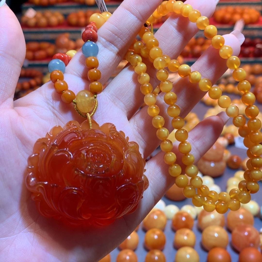 【闪购商品】未镶嵌吊坠(赠链)蜜蜡