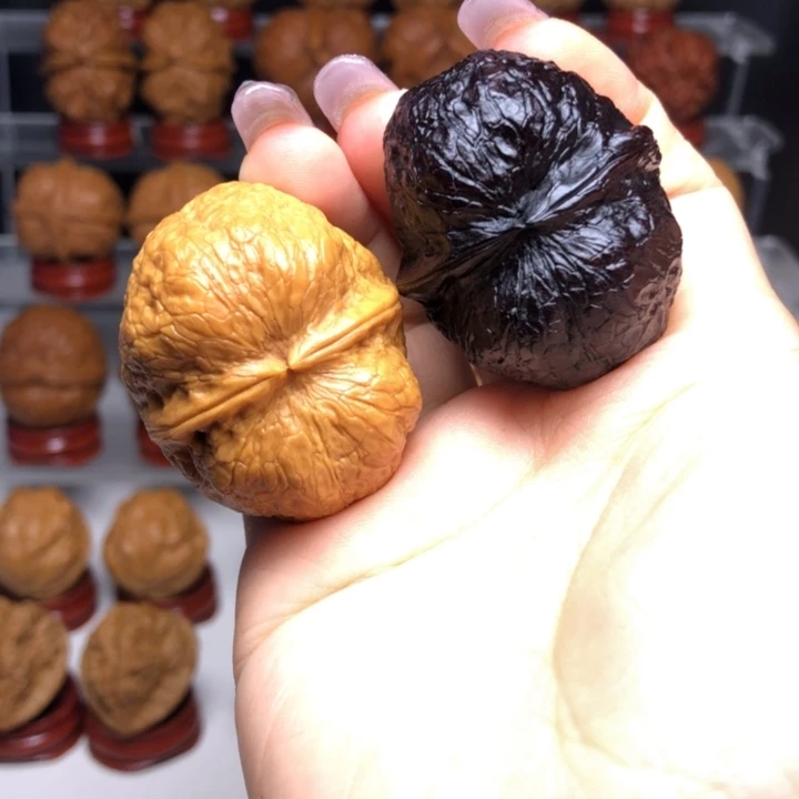 文玩核桃把件1峭壁元宝