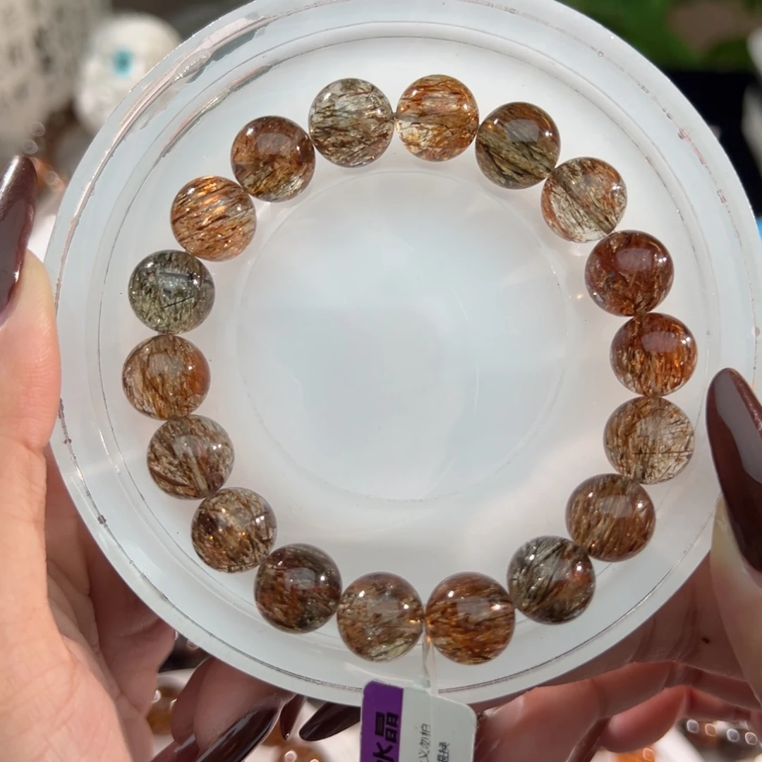 未镶嵌手链水晶黑金超七11