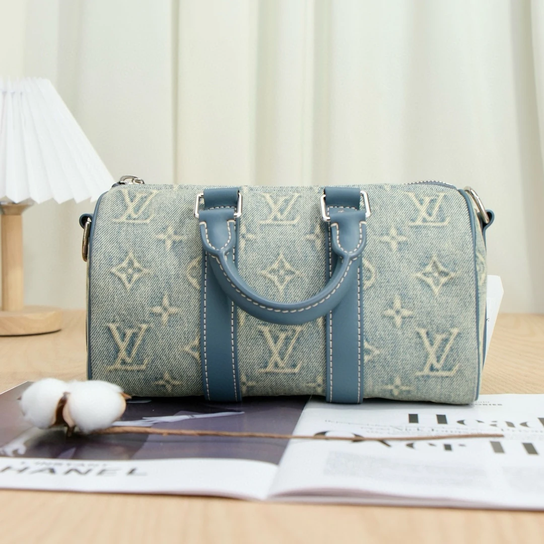 99新 LouisVuitton/路易威登 8405 LV  25 蓝色胸针