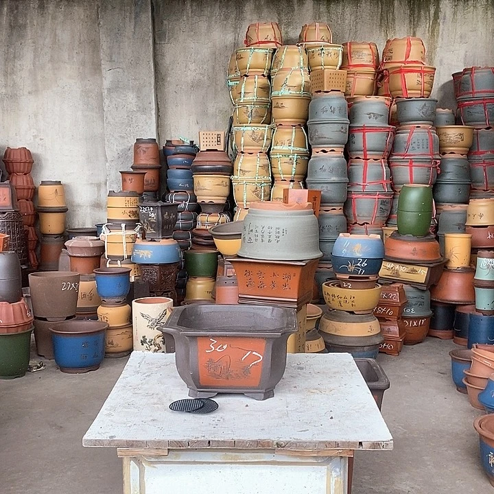 紫砂花盆紫砂花盆