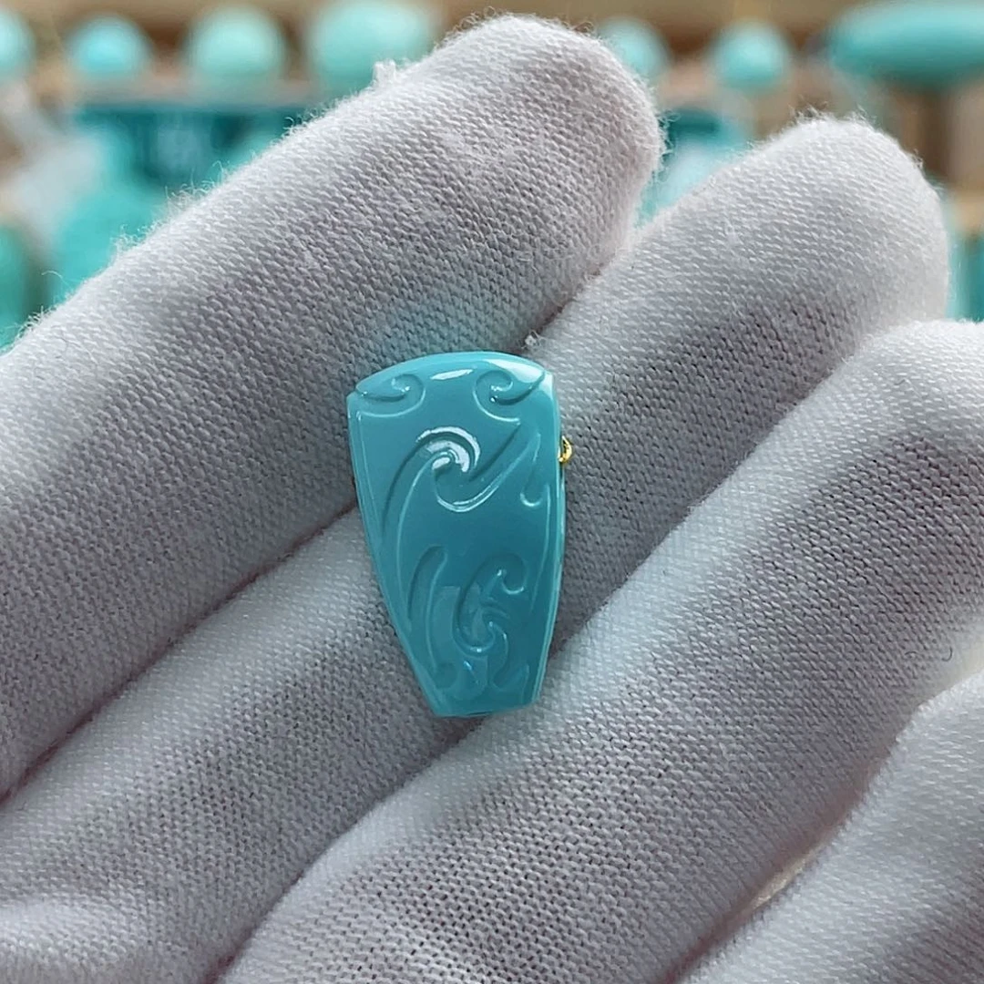 绿松石珠宝奇石未镶嵌