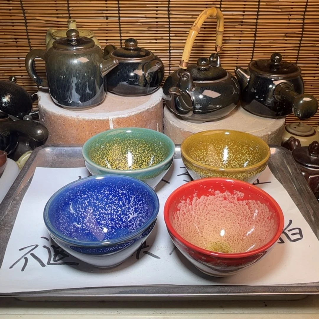 茶盏建窑建盏 微瑕作品