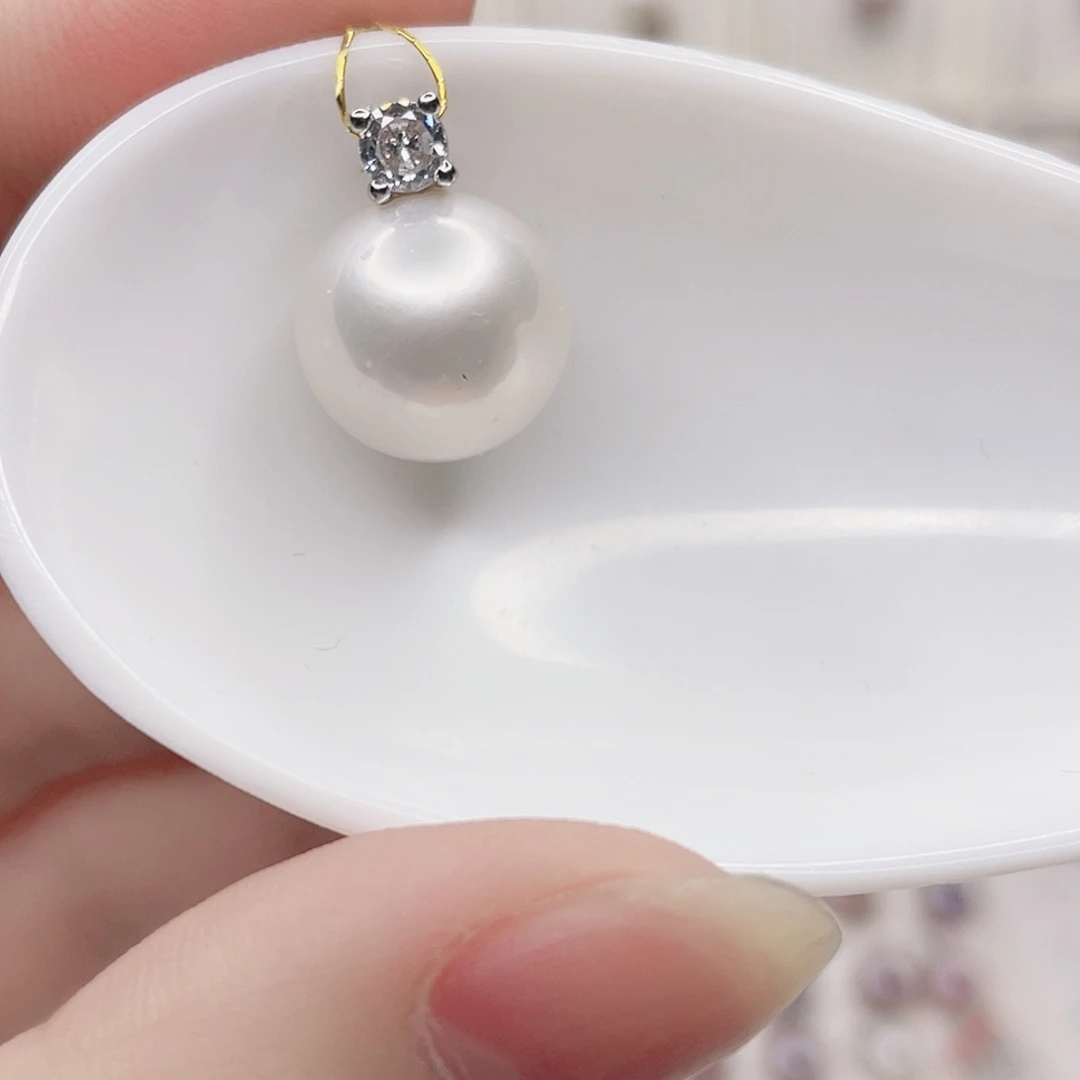 淡水珍珠合金吊坠(赠链)