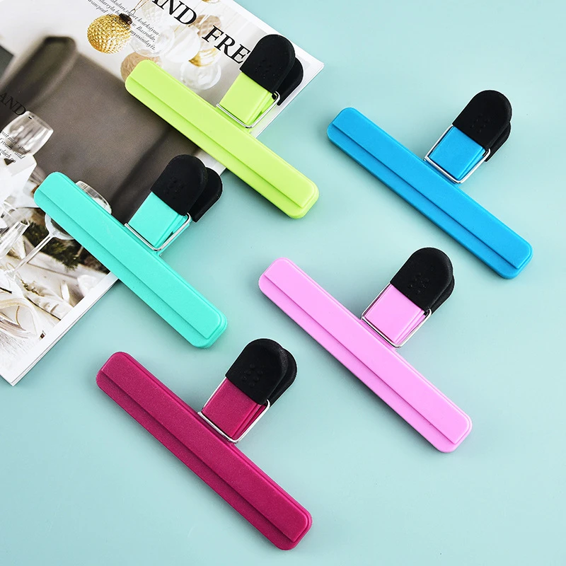 食品封口夹保鲜防潮食品袋奶粉袋密封神器封袋夹子厨房收纳夹子