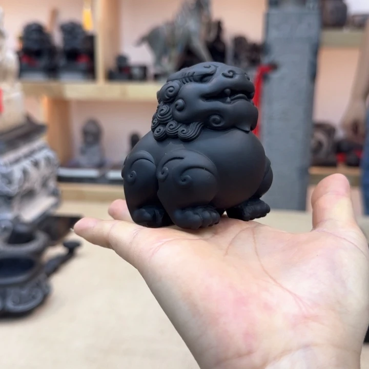 西安石晋錾石雕手工雕刻摆件