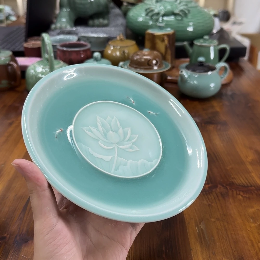 小仲青瓷茶器微瑕8739