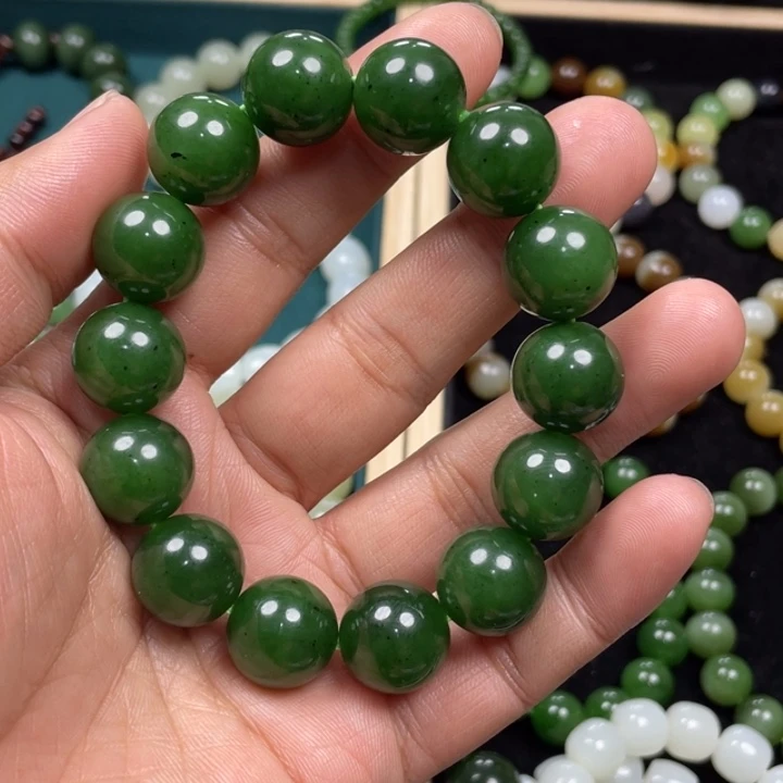 和田玉手串未镶嵌