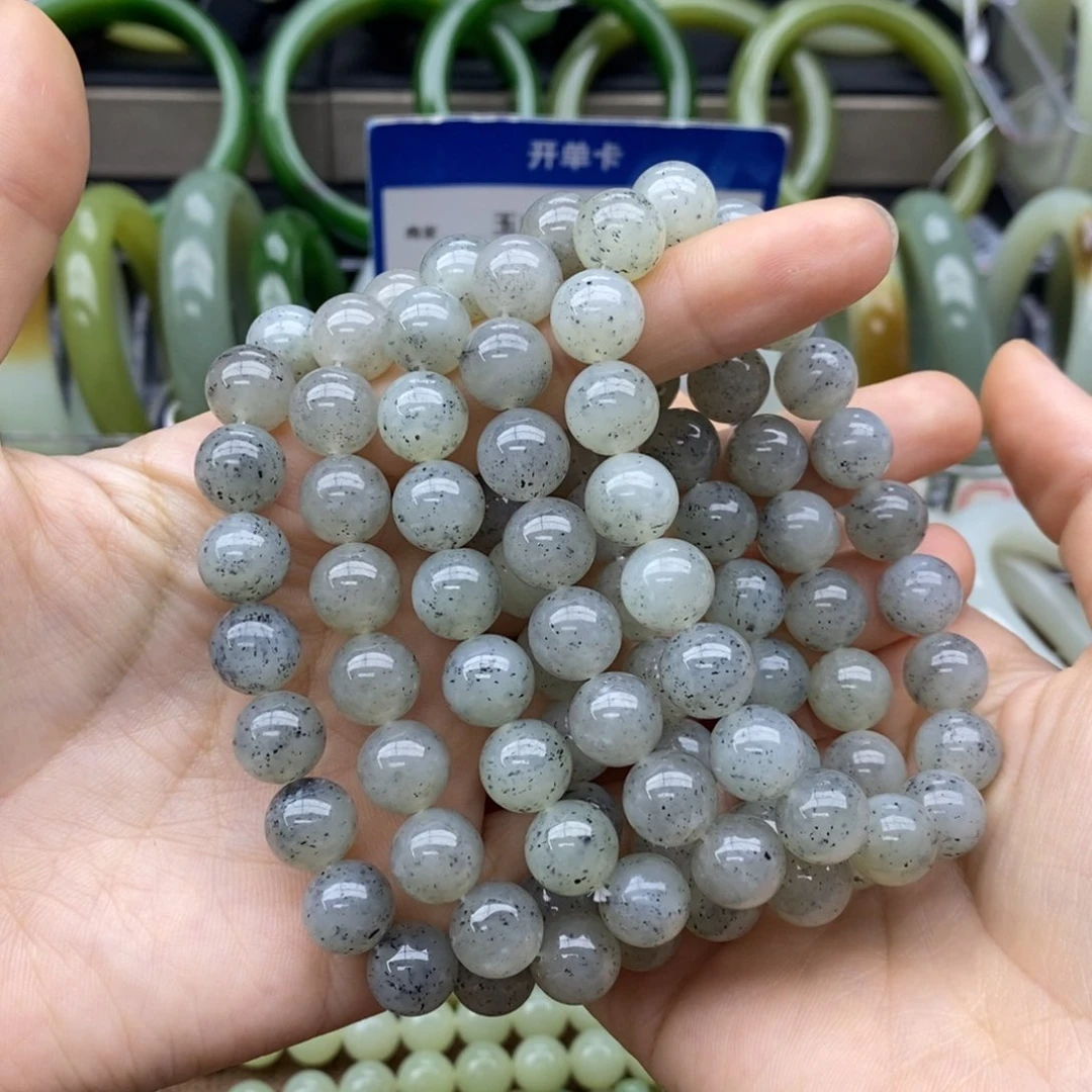 手串未镶嵌和田玉卡10