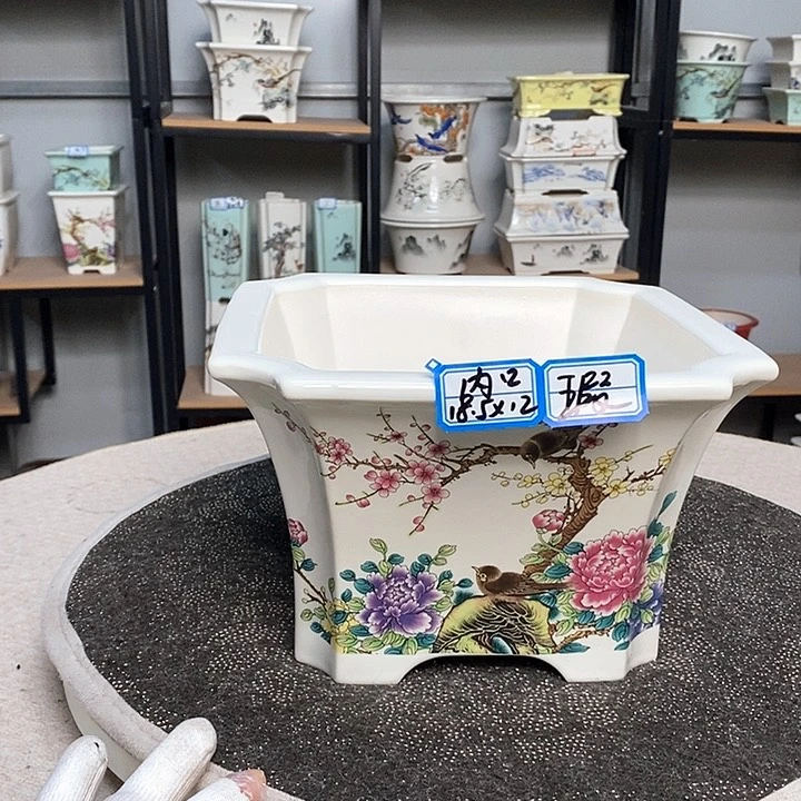 紫砂的花盆很漂亮22