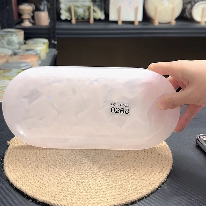 石材0268粉玉小赛道