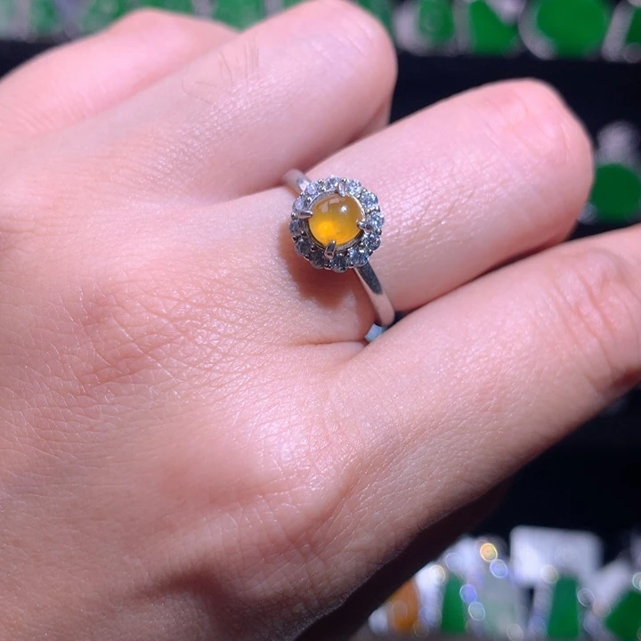 【闪购商品】颈饰银S925镶嵌翡翠天然翡翠