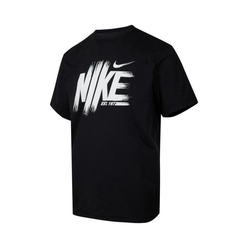 NIKE耐克男子针织无领短T恤HV0382-010