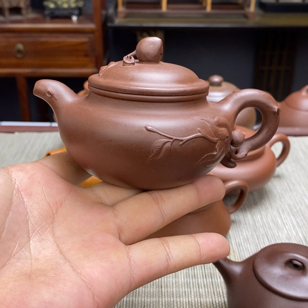 紫泥茶壶容量180毫升