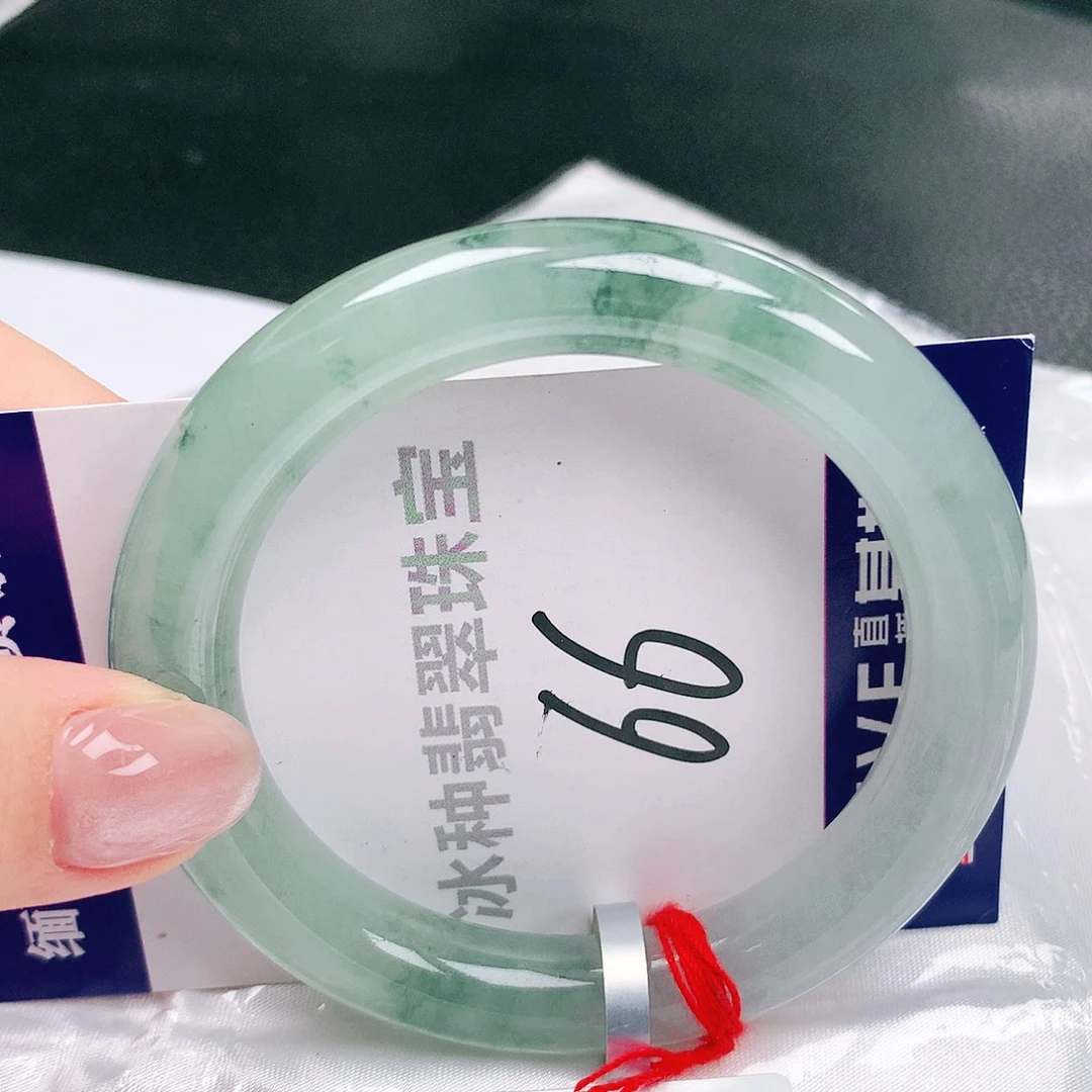 翡翠未镶嵌手镯缅甸天然a货翡翠