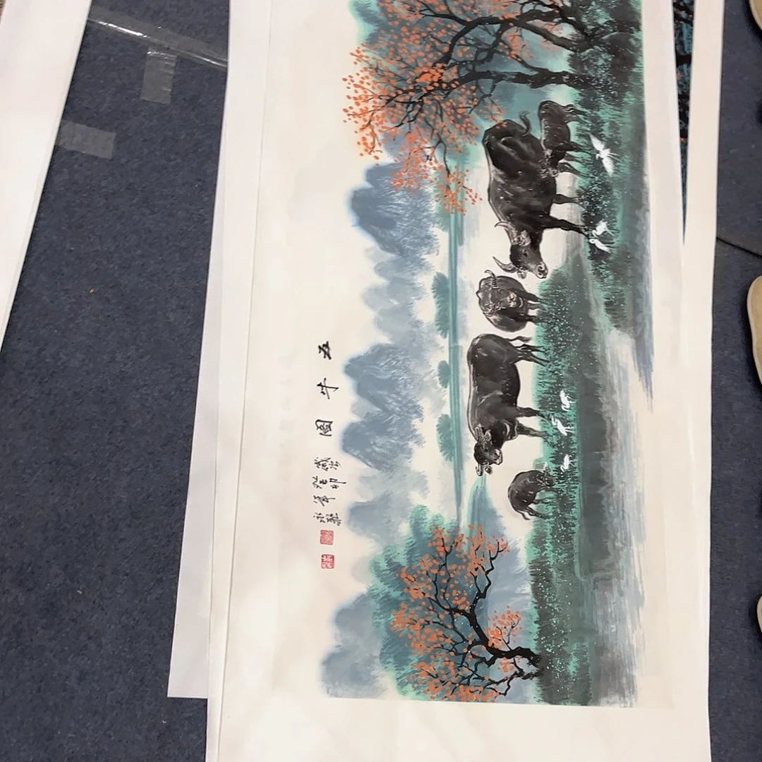 国画D国画作品单幅任发