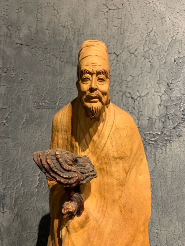 药圣李时珍崖柏木工艺