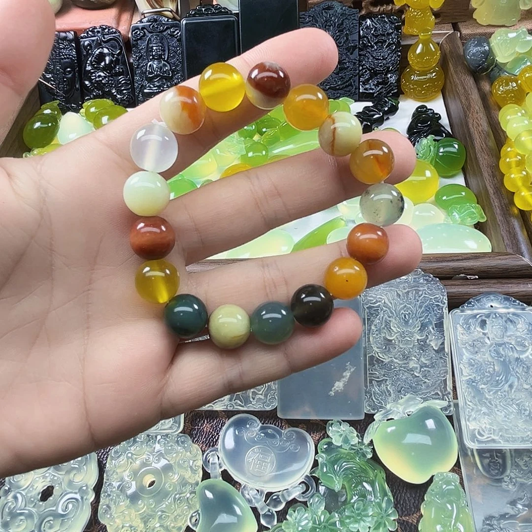 花***忧岫玉未镶嵌吊坠(不含链)