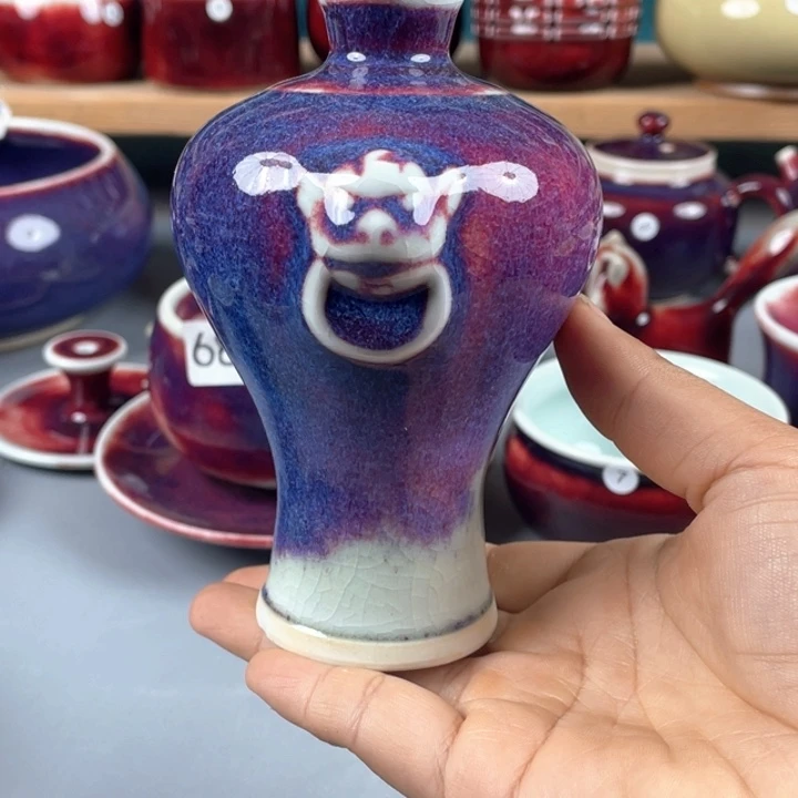 瓷片钧瓷茶器……微微瑕