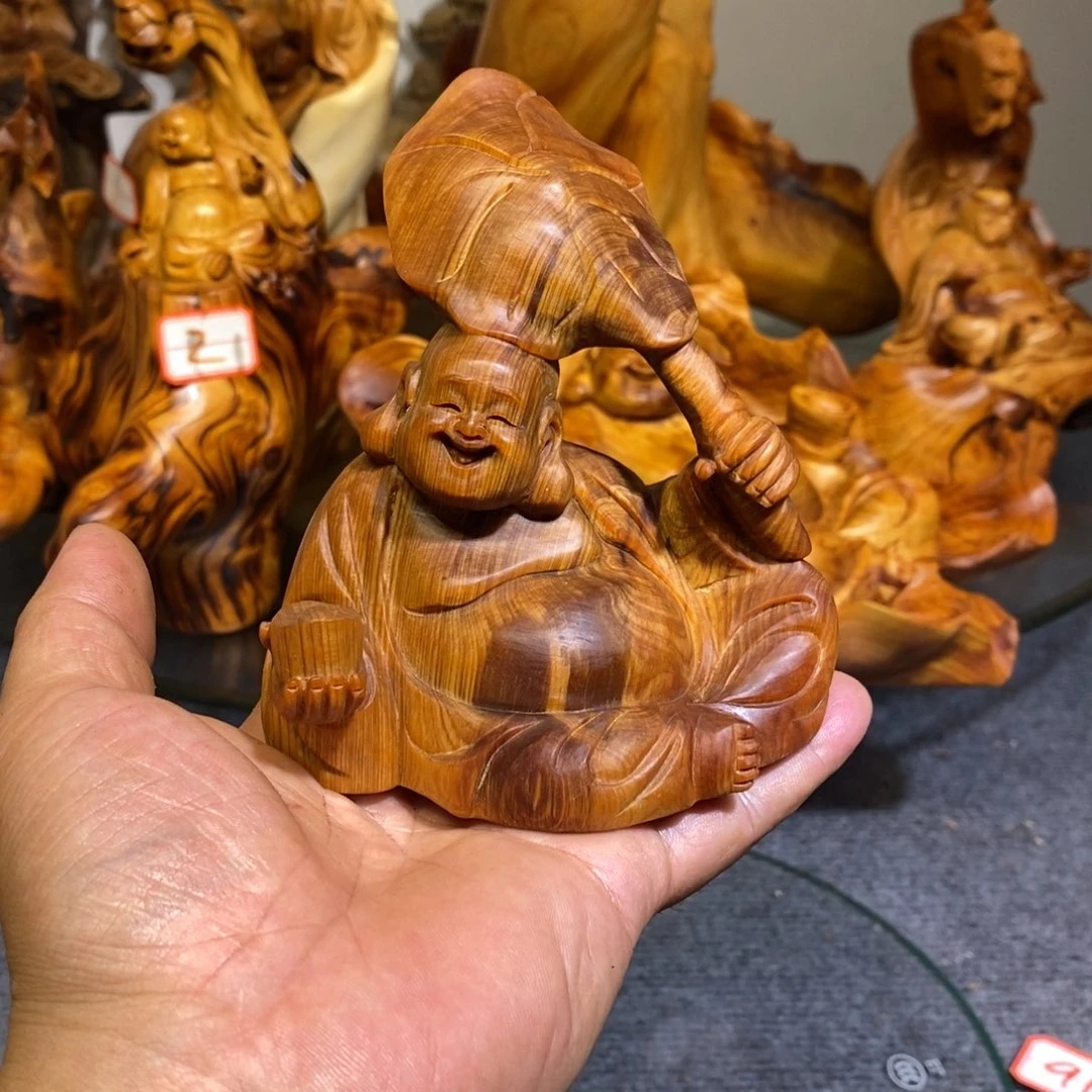 柏木（崖柏）木雕工艺品摆件家居装饰手把件