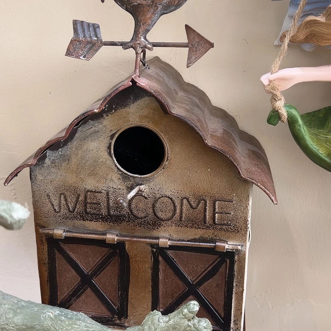 花园摆件红红火火