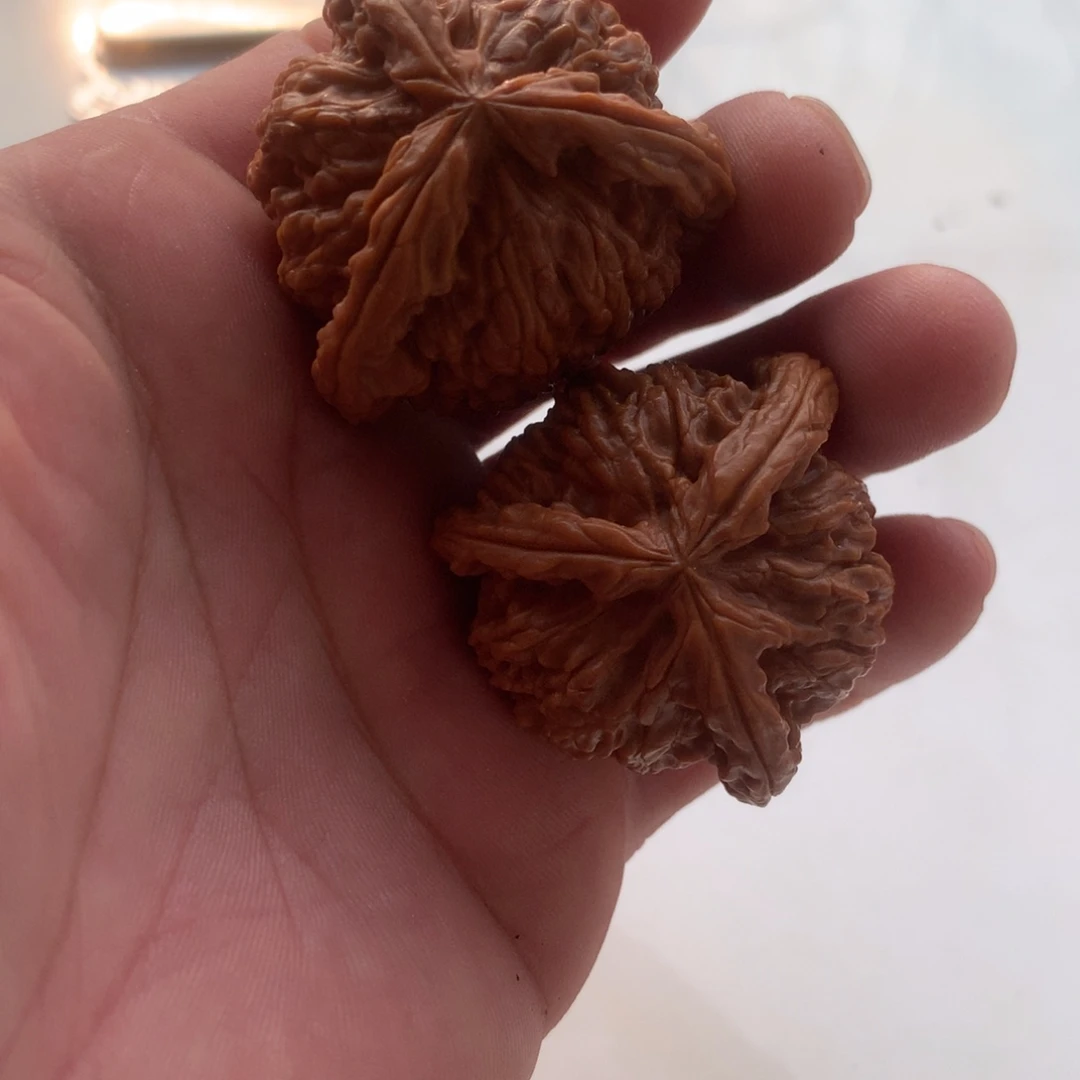 吊坠文玩核桃三棱