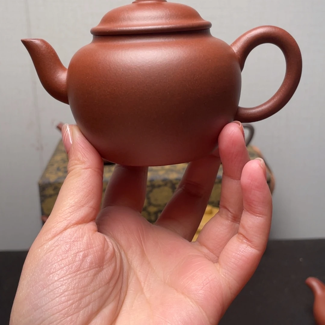 正***3壶紫砂全手工四号底