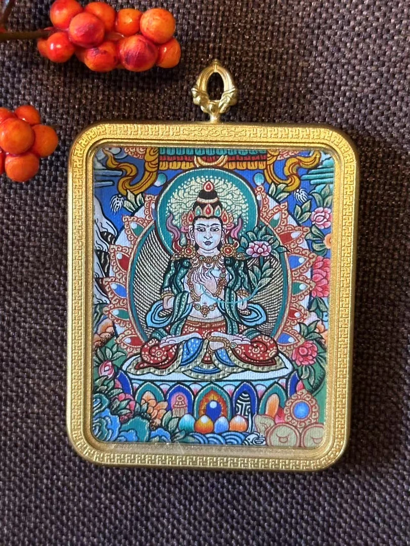 热贡矿物质颜料纯手绘唐卡