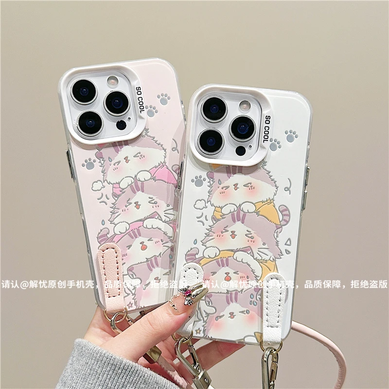 磨砂彩银适用苹果17/iPhone/华为荣耀/OPPO/VIVO/小米手机壳保护