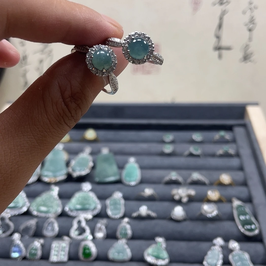 翡翠戒指合金多样性发一