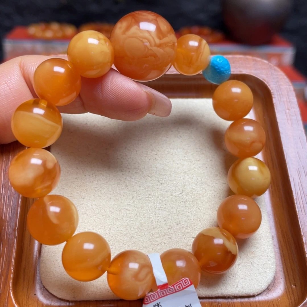 手链蜜蜡未镶嵌手串