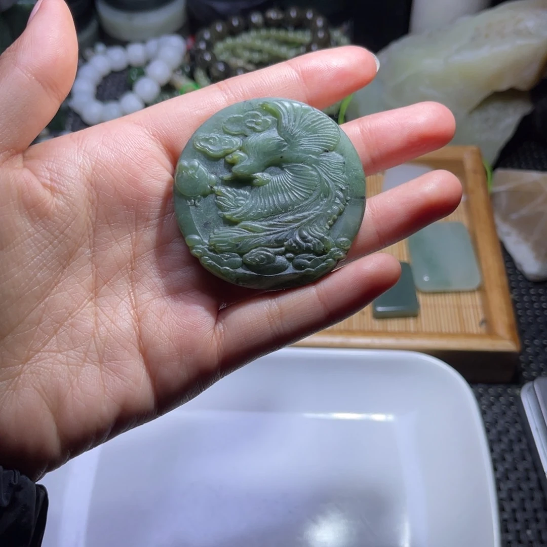 未镶嵌和田玉珠宝半成品