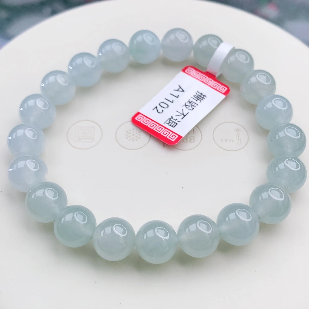 未镶嵌手链翡翠翡翠9mm