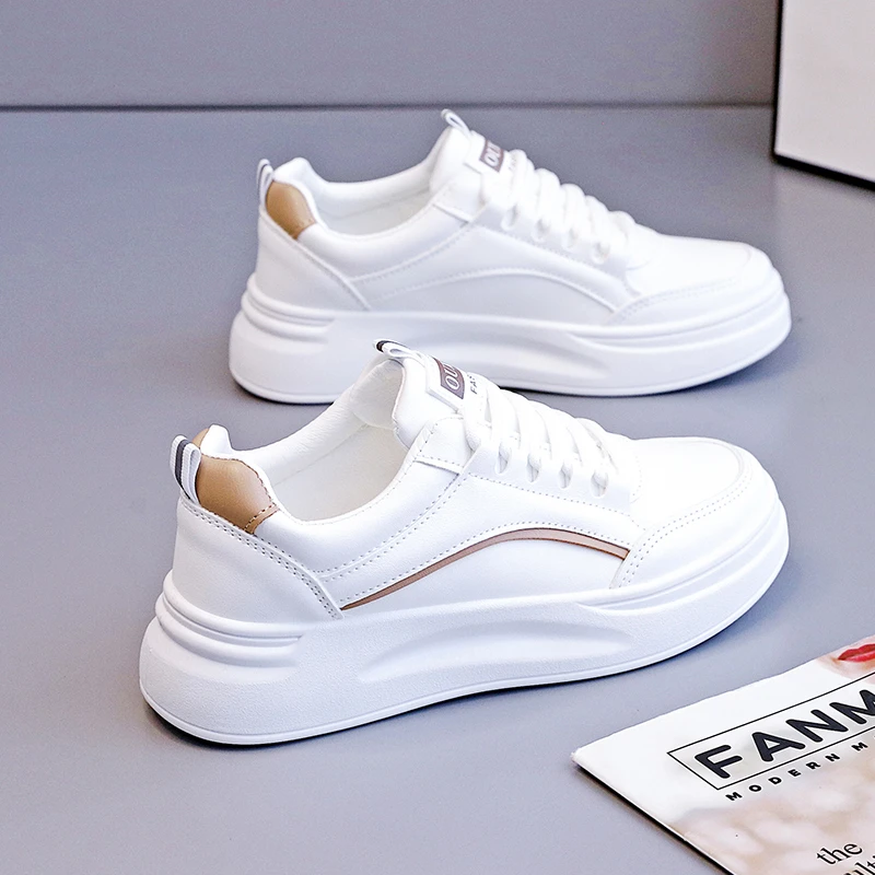 2025新款秋季百搭软底小白鞋爆款女鞋时尚平底板鞋潮流运动休闲鞋